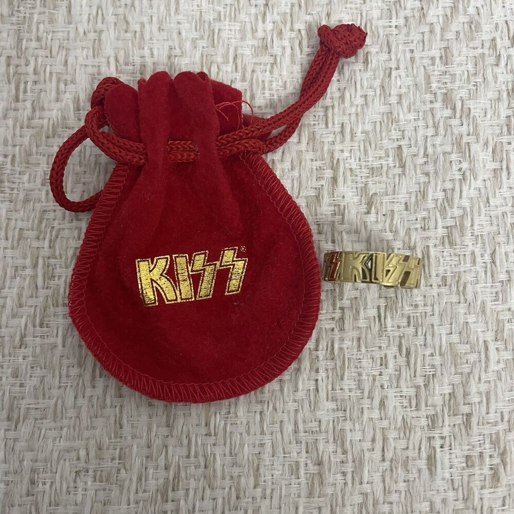 Official Kiss Rare VIP Ring Meet & Greet Only Merchandise Unused